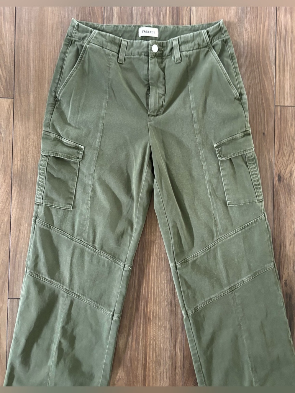 L’agence Brooklyn Green Cargo Jean - Picture 5 of 12